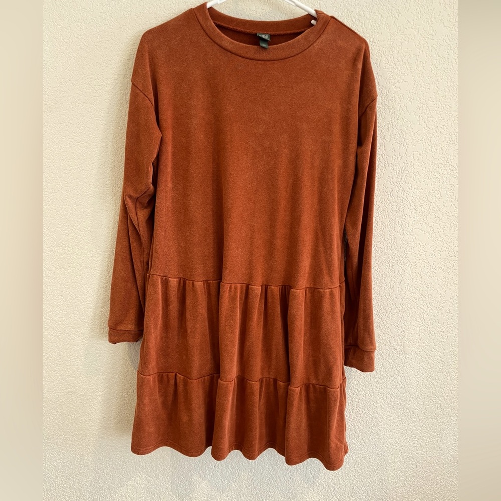 WILD FABLE rust women’s dress